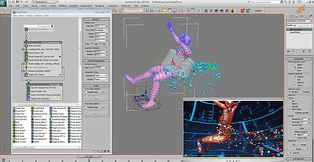 Tron Legacy Style Box#2 Disintegration